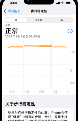 修水iPhone手机维修如何在iPhone开启'步行稳定性通知'