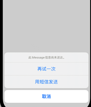 修水apple维修iPhone上无法正常发送iMessage信息