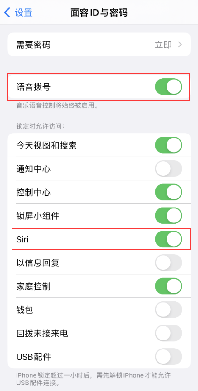 修水苹果维修网点分享不解锁 iPhone 的情况下通过 Siri 拨打电话的方法 